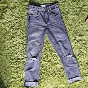 Grey Zara Boyfriend Jeans